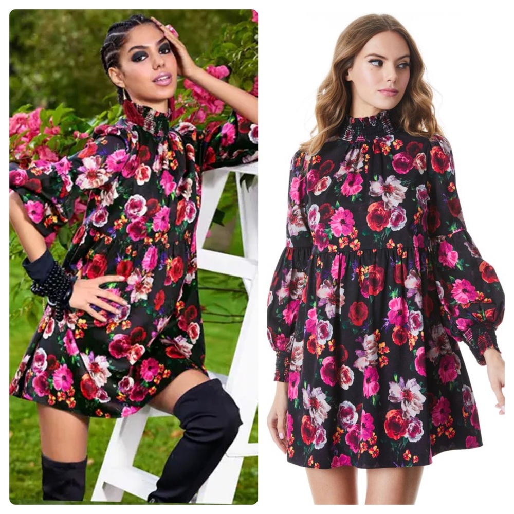 ALICE + OLIVIA Thea Babydoll Dress